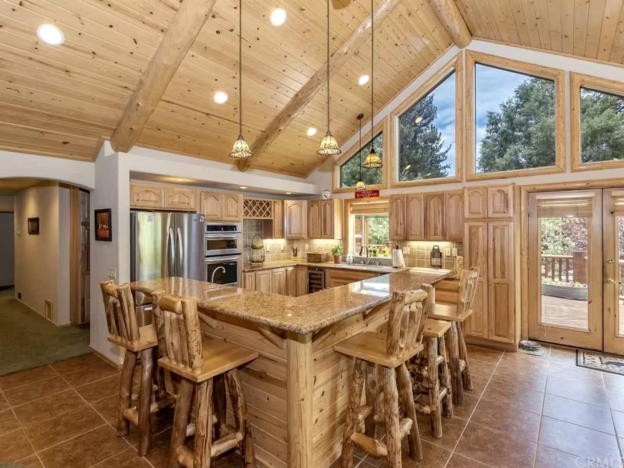 Spacious Mountain Cabin with Game Room and Outdoor Spa near Snow Summit in Big Bear, CA