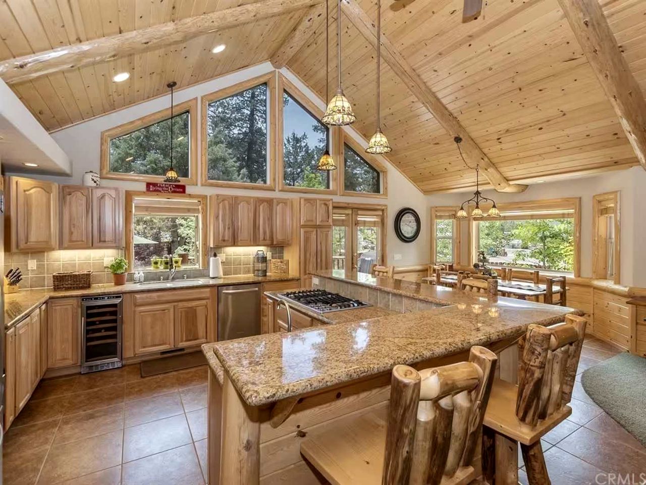 Spacious Mountain Cabin with Game Room and Outdoor Spa near Snow Summit in Big Bear, CA
