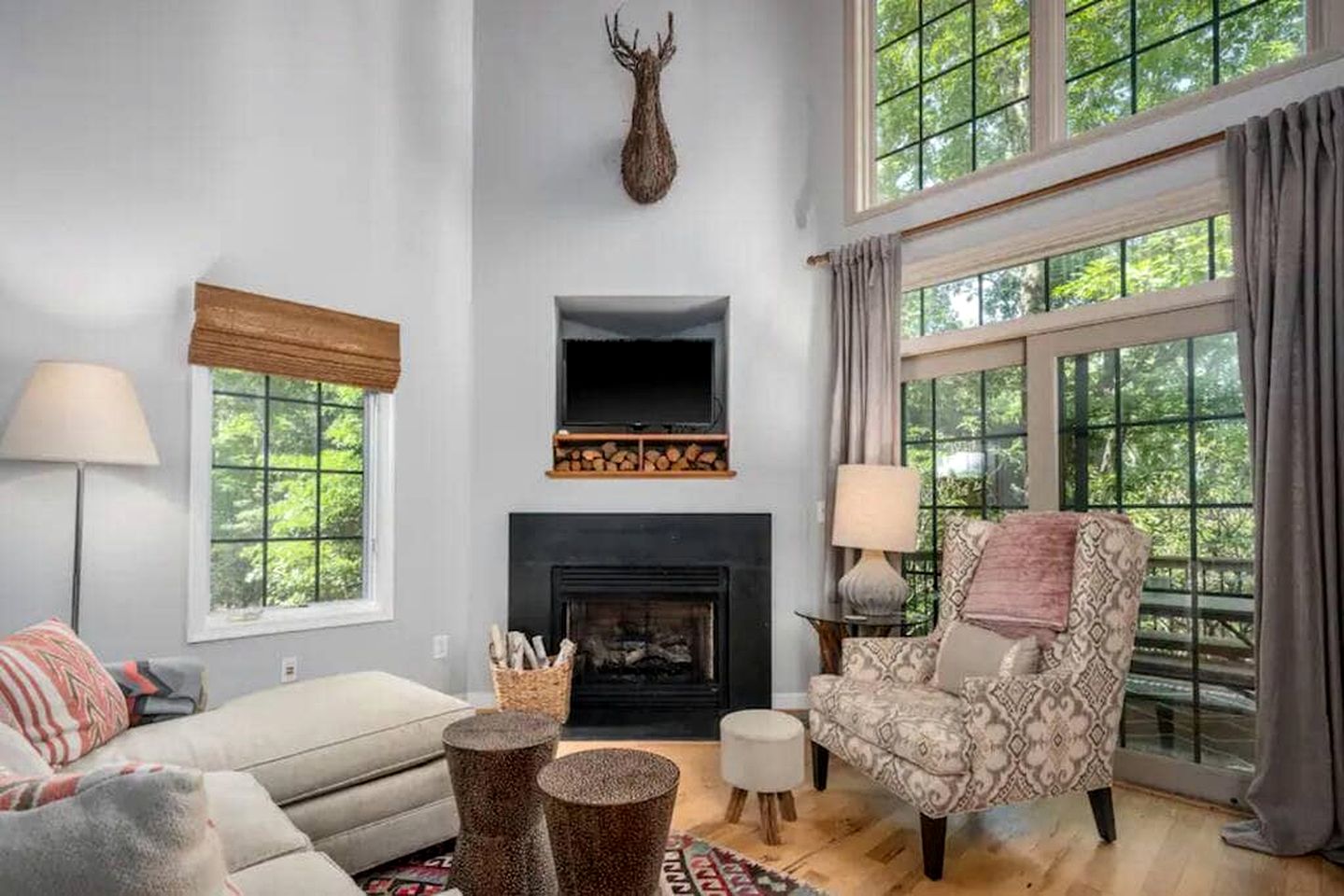 Wintergreen Getaways in this Charming Cabin Rental with Hot Tub and Fire Pit