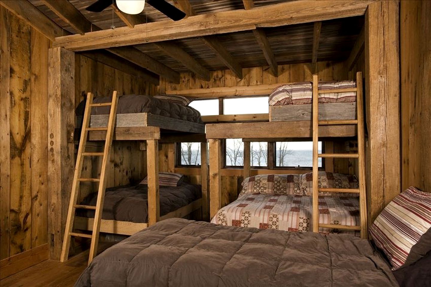 Impressive Luxury Barn Rental with Modern Features Set on Lake Superior, Wisconsin