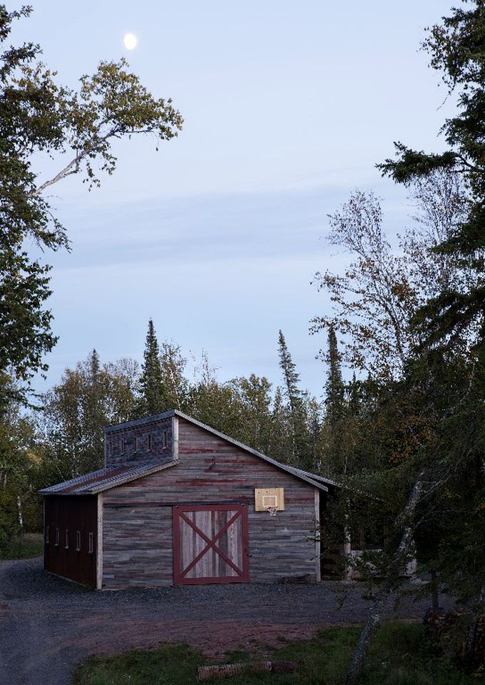 Impressive Luxury Barn Rental with Modern Features Set on Lake Superior, Wisconsin