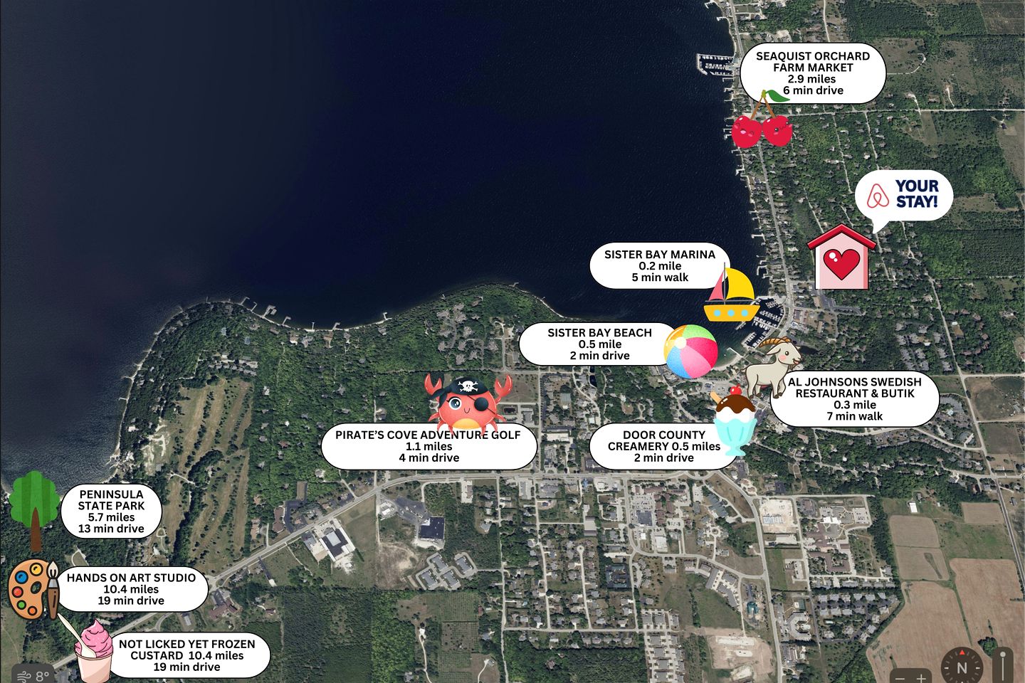 Wonderful Coast Cottage Beautifully Design in Wisconsin