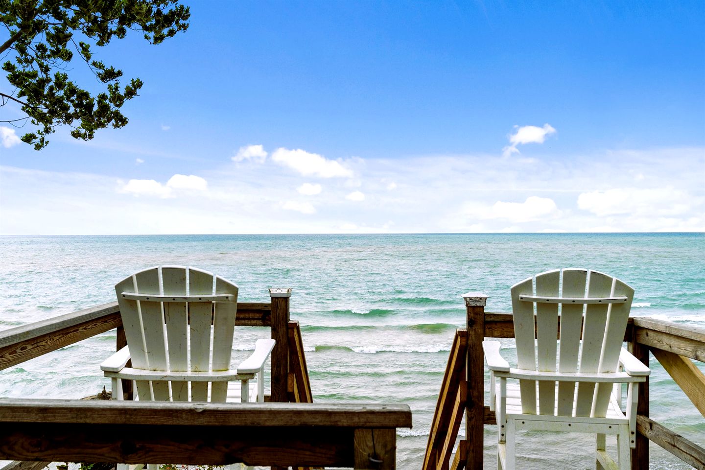 Wonderful Cottage with Lake Access and Great Views in Moran, Michigan