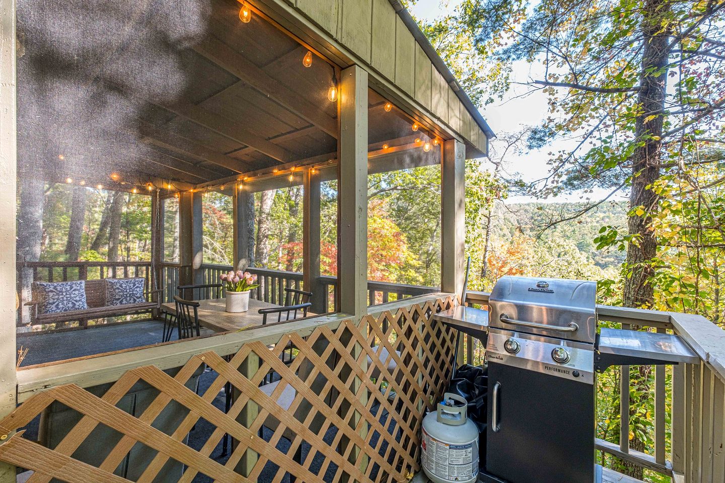 Wonderful Secluded Cabin with Barbecue in Helen, Georgia