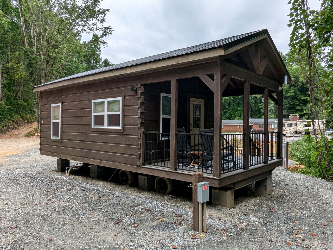 Cabins (United States of America, Bryson City, North Carolina)