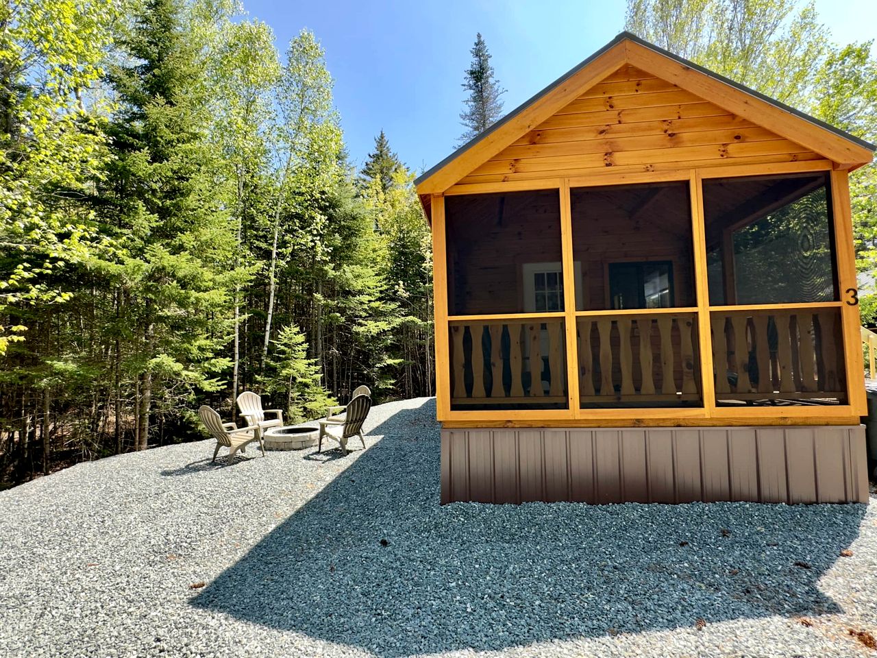 Wonderful Wooden Cabin with Barbecue and Fantastic Sights in Steuben, Maine