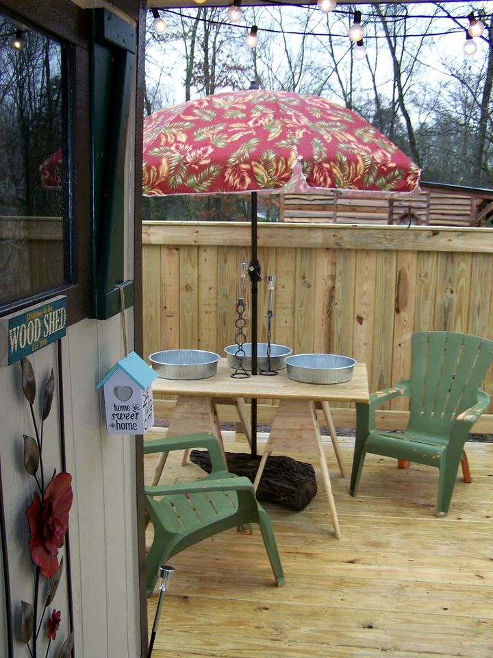 Cozy Wood Shed Tiny House Near Old Hickory Lake w/ Full Kitchen, Fire Pit & Breakfast