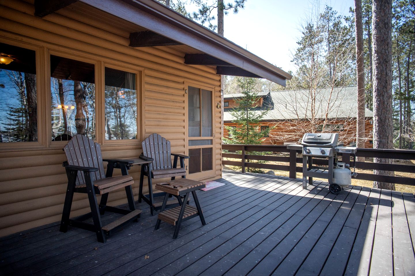 Spacious Lakeview Cabin with Large Deck & Rock Fireplace Near Babbitt, Minnesota