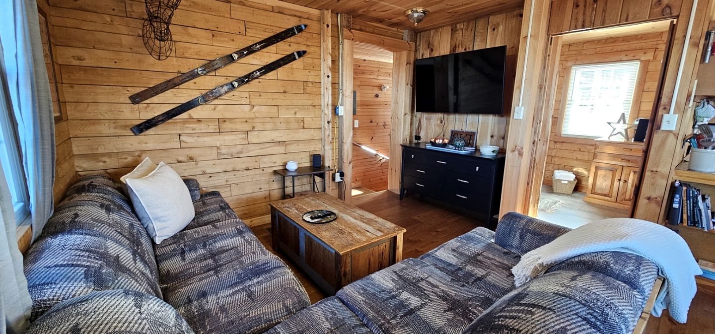 Wooden Cabin with Breathtaking Landscape and Lake Views in Maine