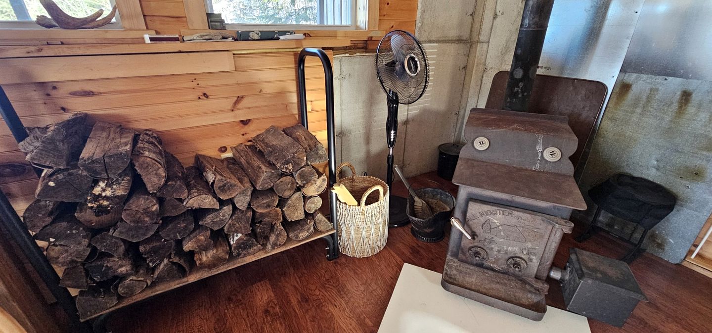 Wooden Cabin with Breathtaking Landscape and Lake Views in Maine
