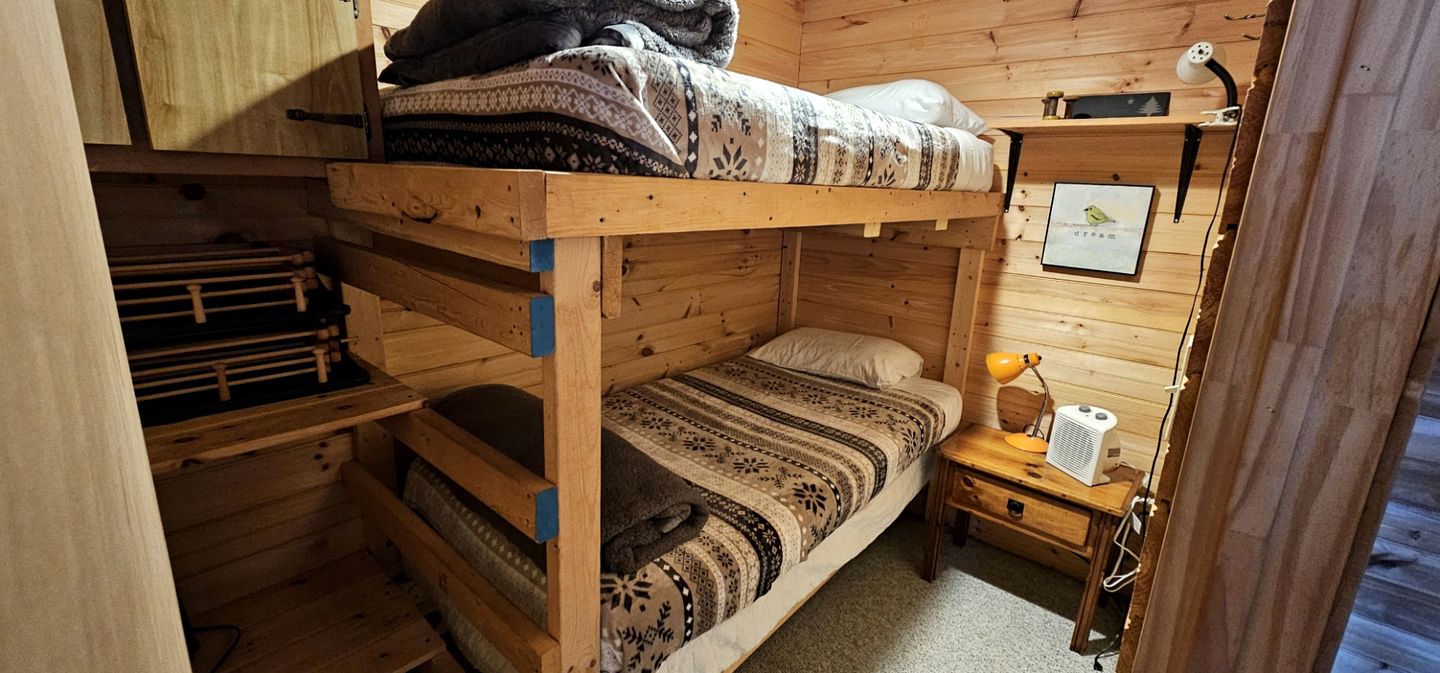 Wooden Cabin with Breathtaking Landscape and Lake Views in Maine