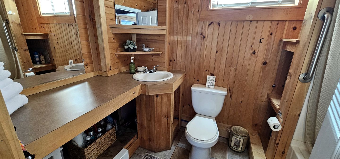 Wooden Cabin with Breathtaking Landscape and Lake Views in Maine