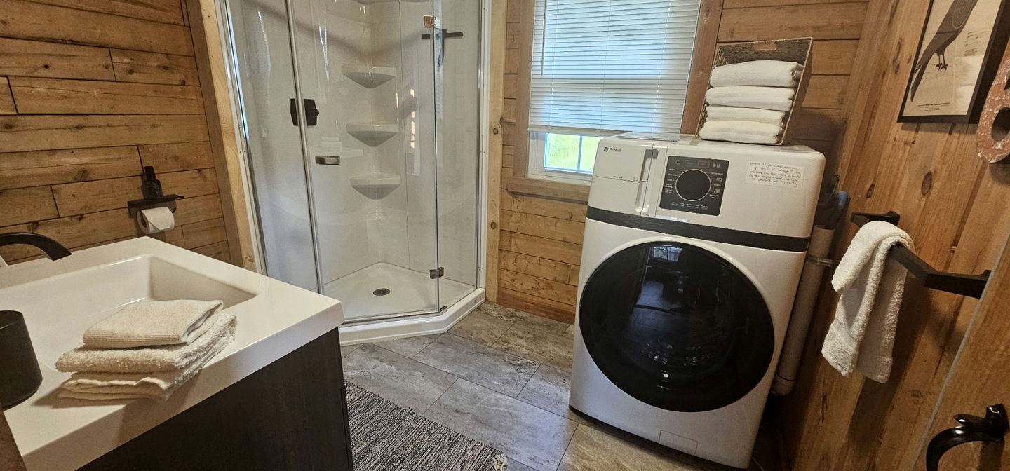 Wooden Cabin with Breathtaking Landscape and Lake Views in Maine