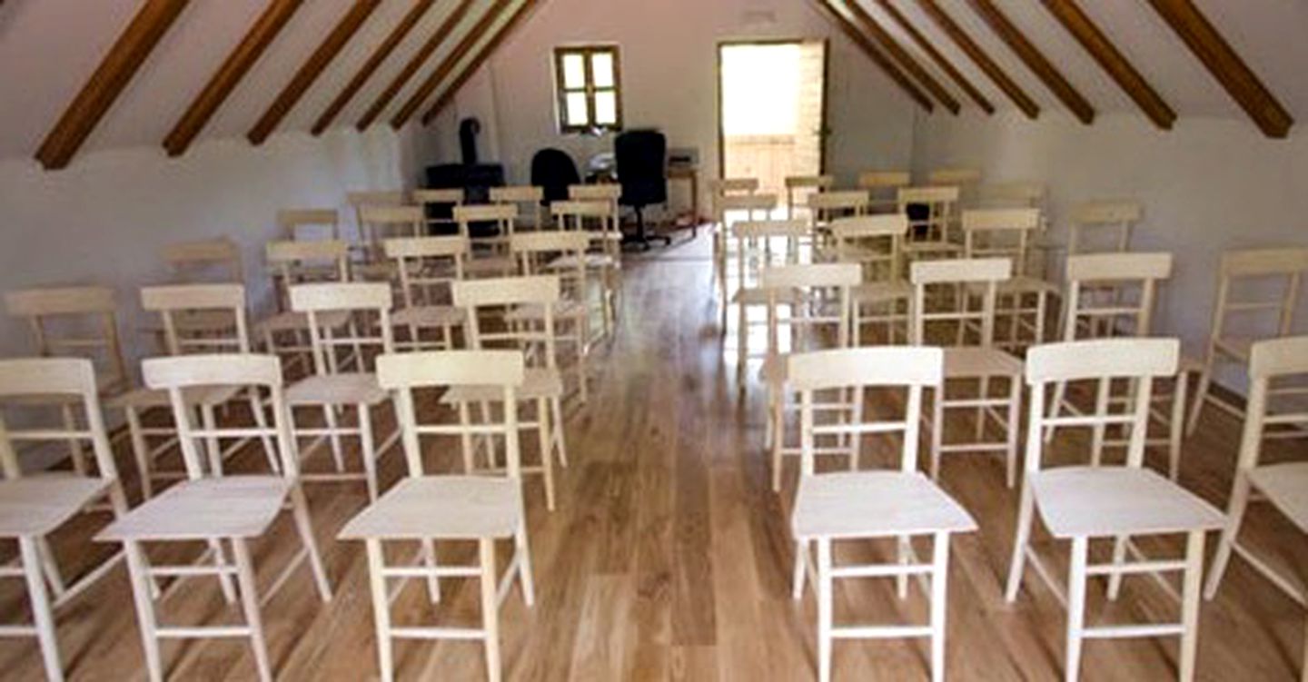 Wooden Huts at Foot of Mount Velebit, Croatia