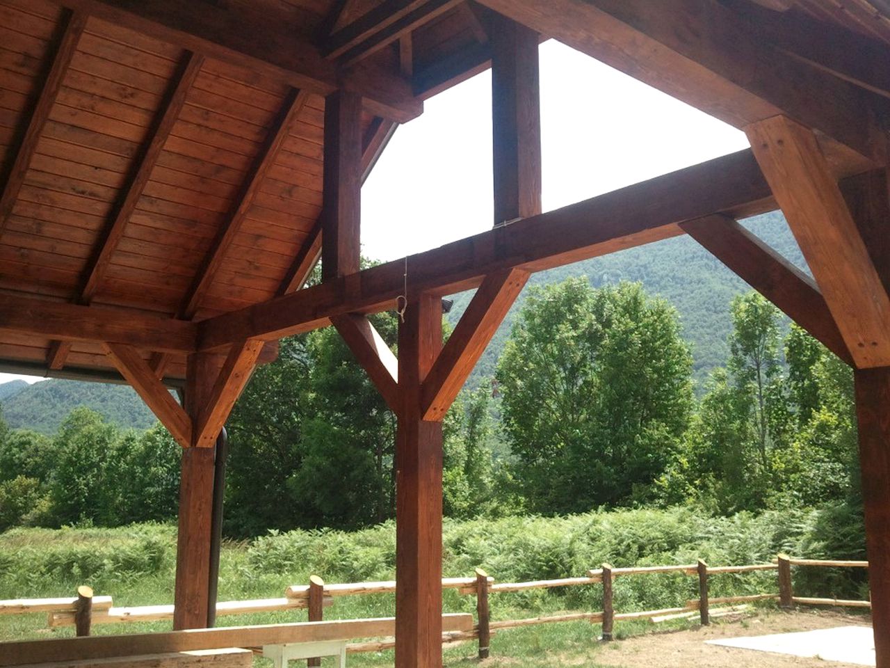 Wooden Huts at Foot of Mount Velebit, Croatia
