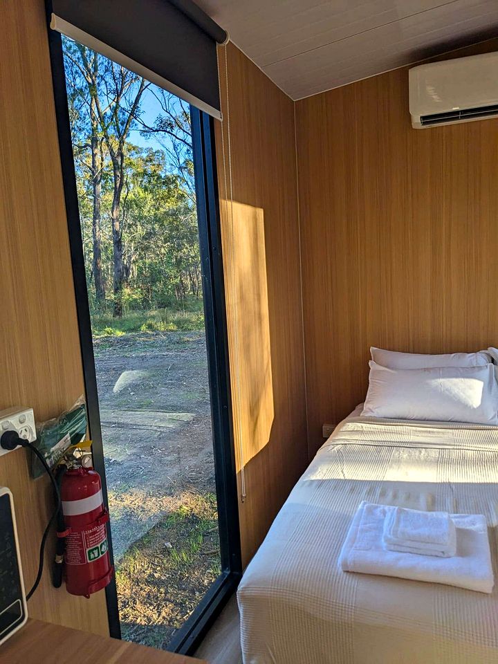 Serene Tiny Home Retreat with Wildlife Farm Stay Near Hervey Bay, Queensland