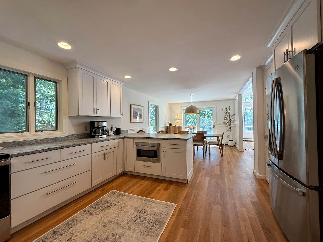 Enchanting Lakefront Cabin Retreat with Hot Tub and Fire Pit on Sebago Lake in Maine