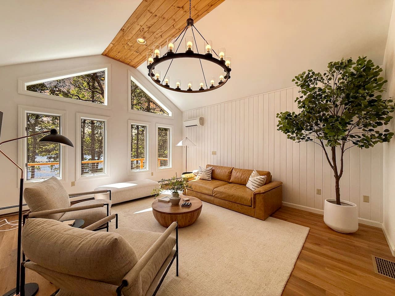 Enchanting Lakefront Cabin Retreat with Hot Tub and Fire Pit on Sebago Lake in Maine