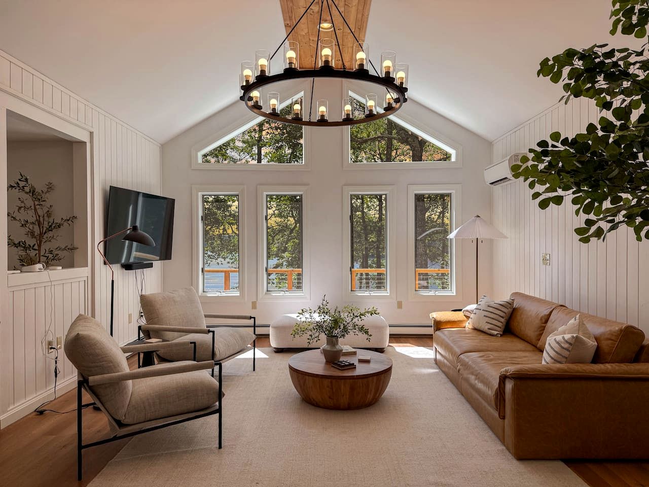 Enchanting Lakefront Cabin Retreat with Hot Tub and Fire Pit on Sebago Lake in Maine