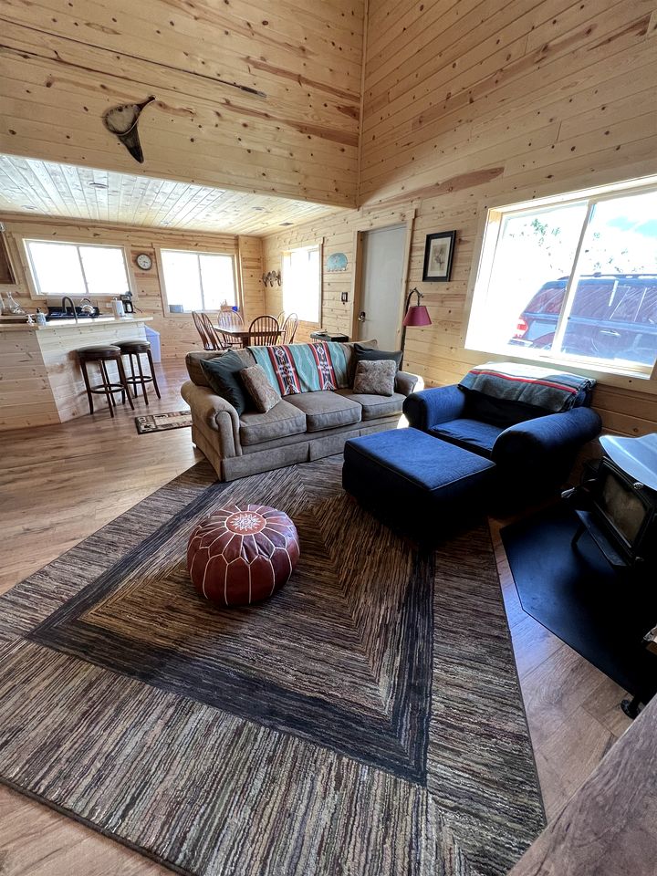 Unique Rustic Barn Retreat with Game Room near Yellowstone in Ennis, Montana
