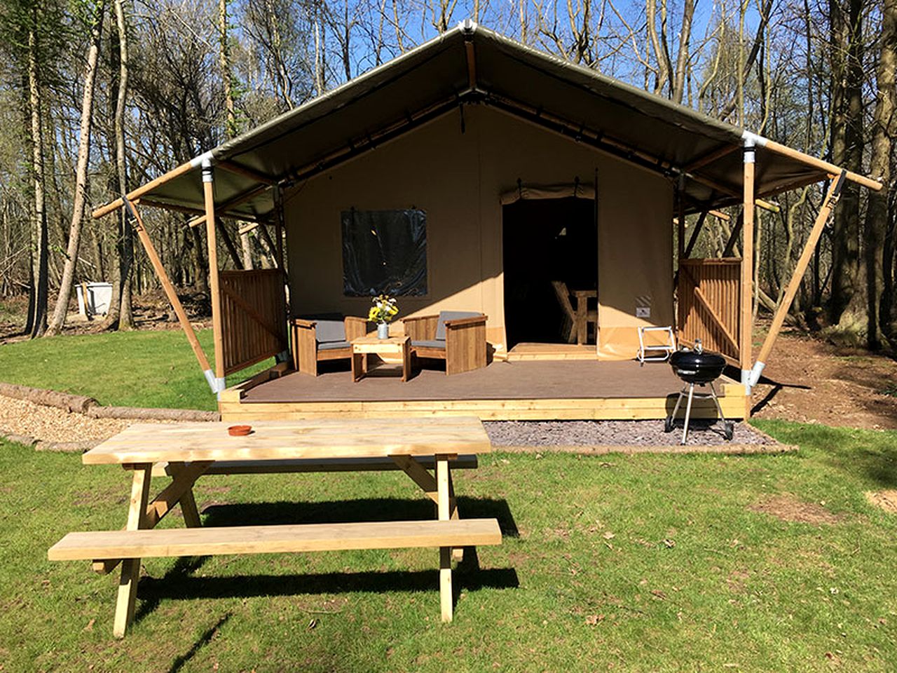 Charming Safari Tent for a Glamping Getaway near Ashdown Forest, England