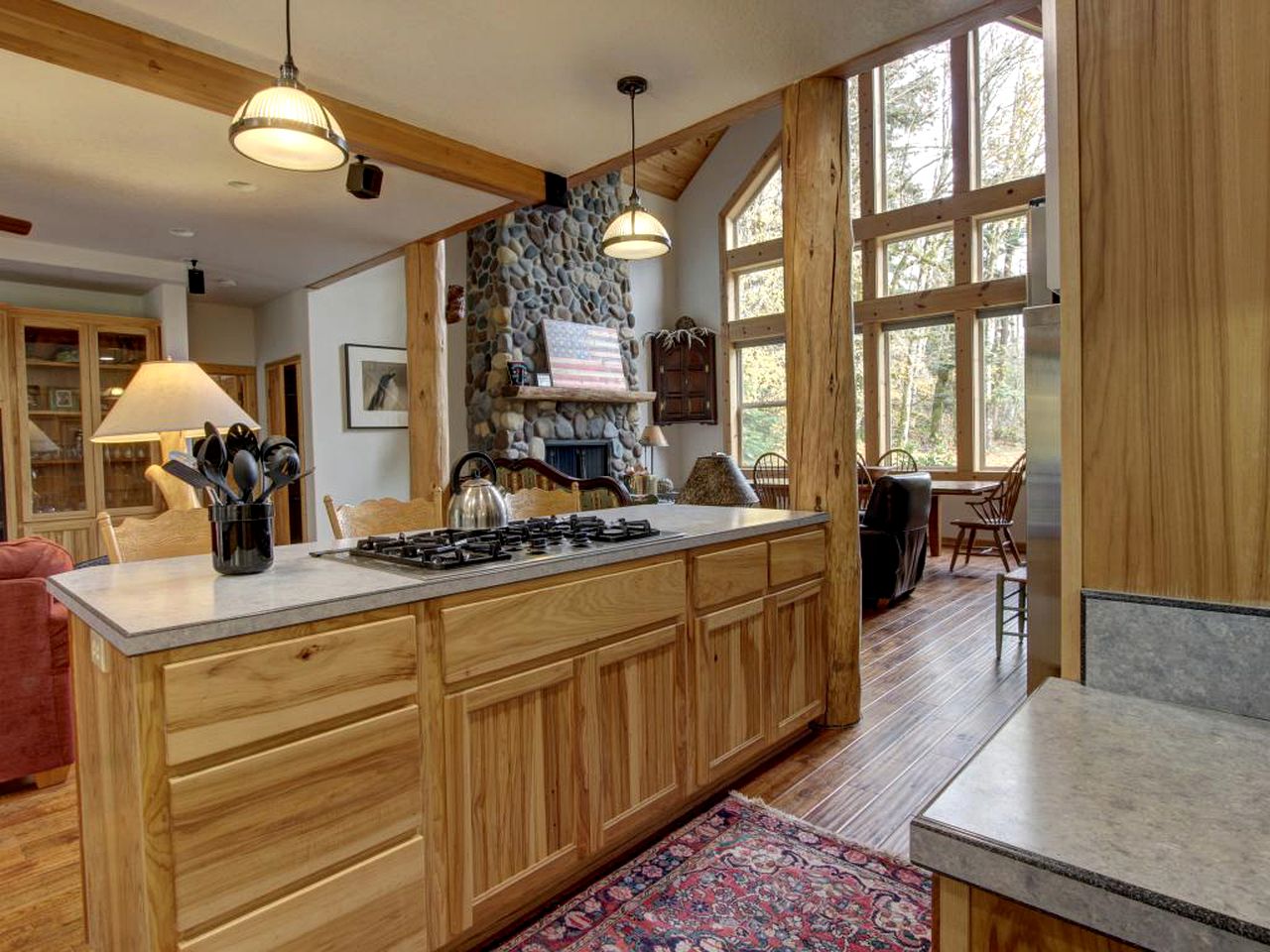 Log Cabin on Clear Creek, Oregon