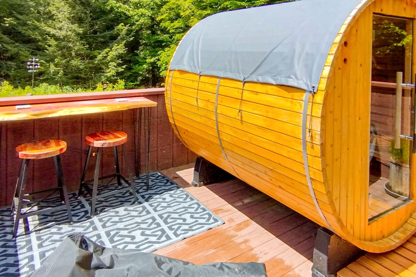 Charming Bluestone Hideaway with Sauna & Private Fire Pit in Margaretville, New York