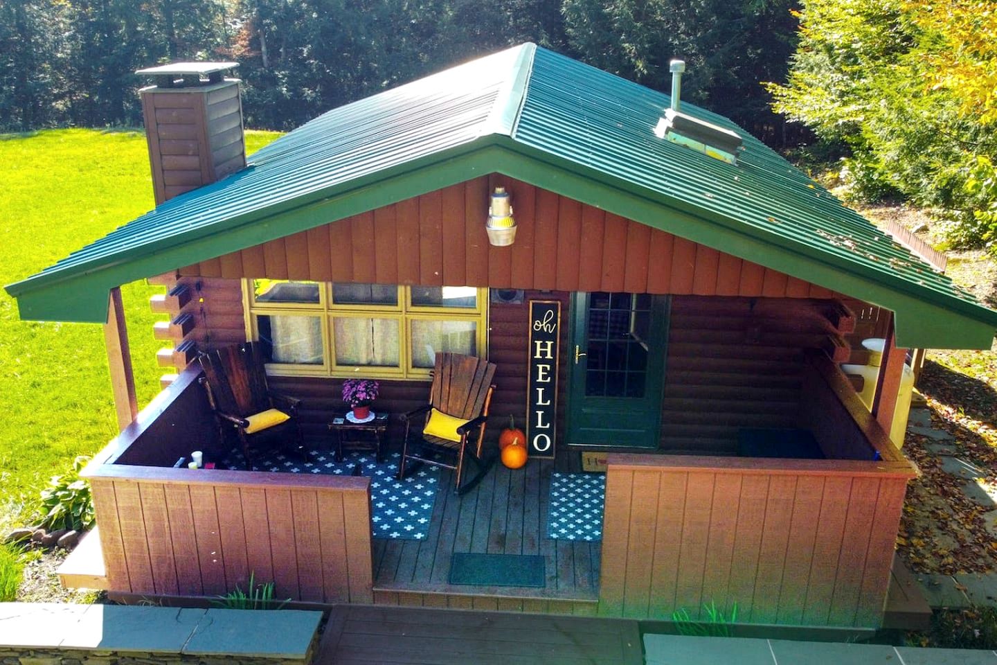 Charming Bluestone Hideaway with Sauna & Private Fire Pit in Margaretville, New York