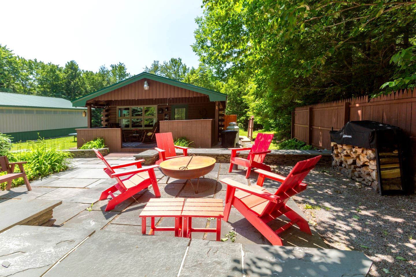 Charming Bluestone Hideaway with Sauna & Private Fire Pit in Margaretville, New York