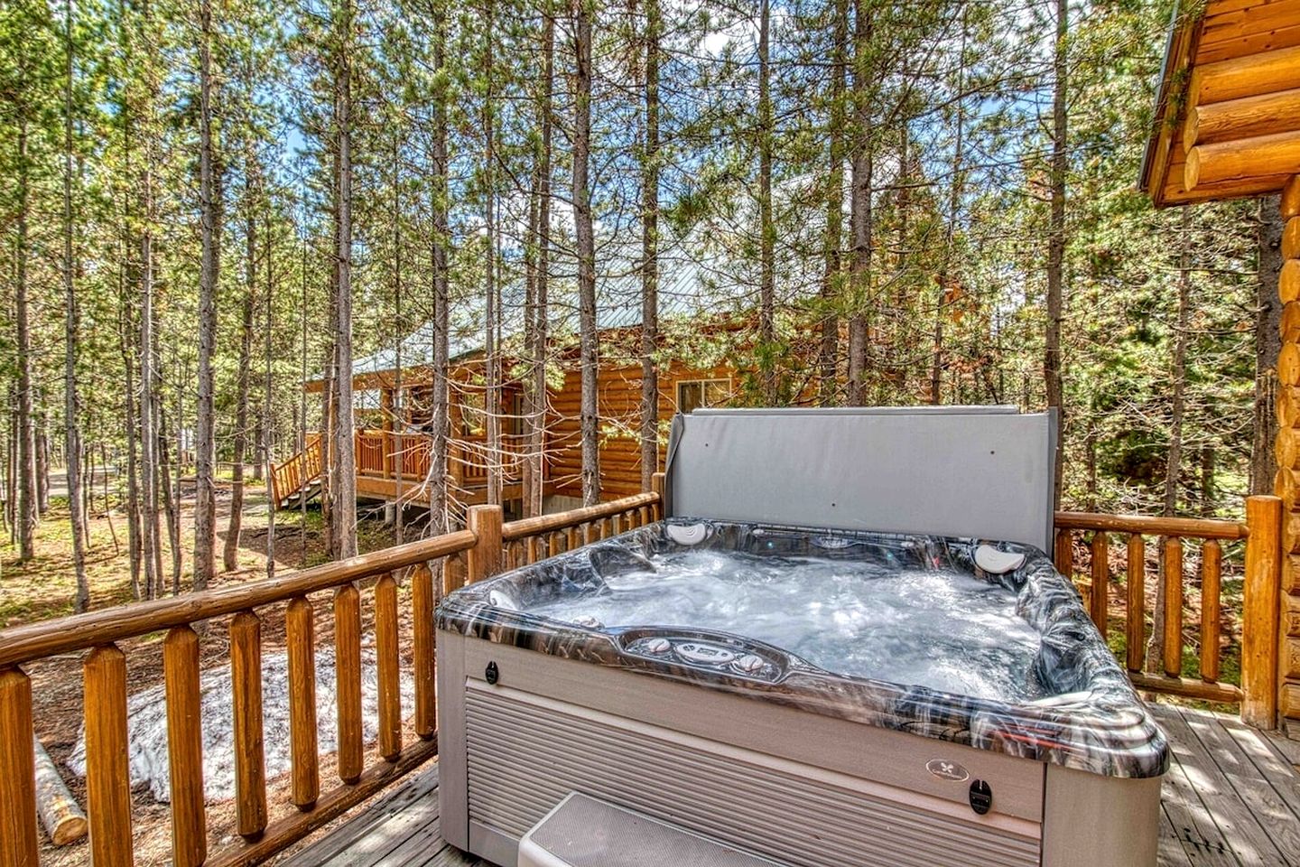 Luxurious Forest Cabin with Hot Tub and Game Room Near Outdoor Adventures in Island Park, Idaho