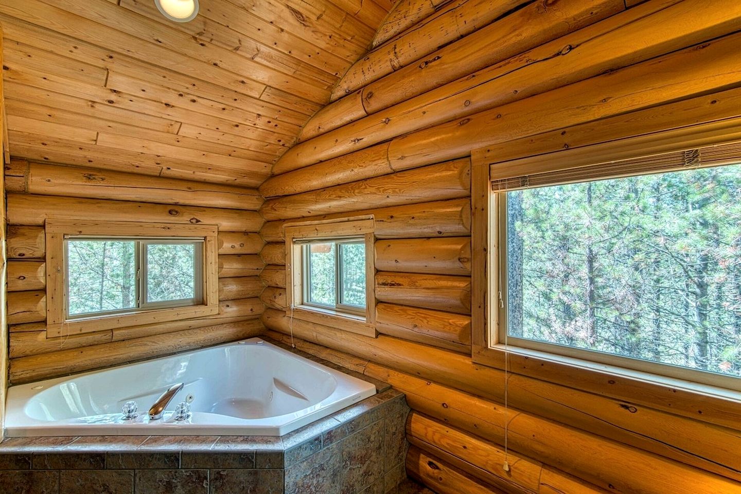 Luxurious Forest Cabin with Hot Tub and Game Room Near Outdoor Adventures in Island Park, Idaho