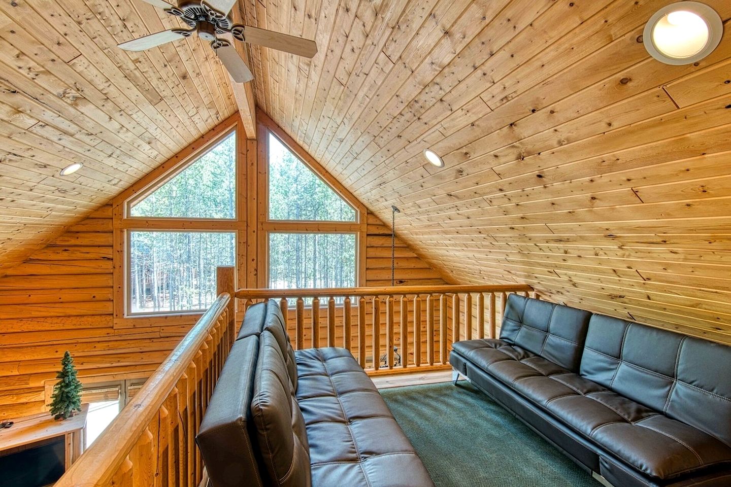 Luxurious Forest Cabin with Hot Tub and Game Room Near Outdoor Adventures in Island Park, Idaho