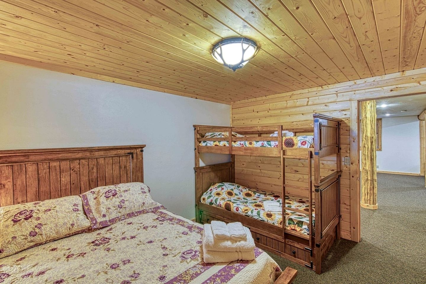 Luxurious Forest Cabin with Hot Tub and Game Room Near Outdoor Adventures in Island Park, Idaho