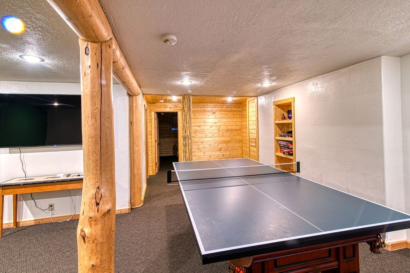 Luxurious Forest Cabin with Hot Tub and Game Room Near Outdoor Adventures in Island Park, Idaho
