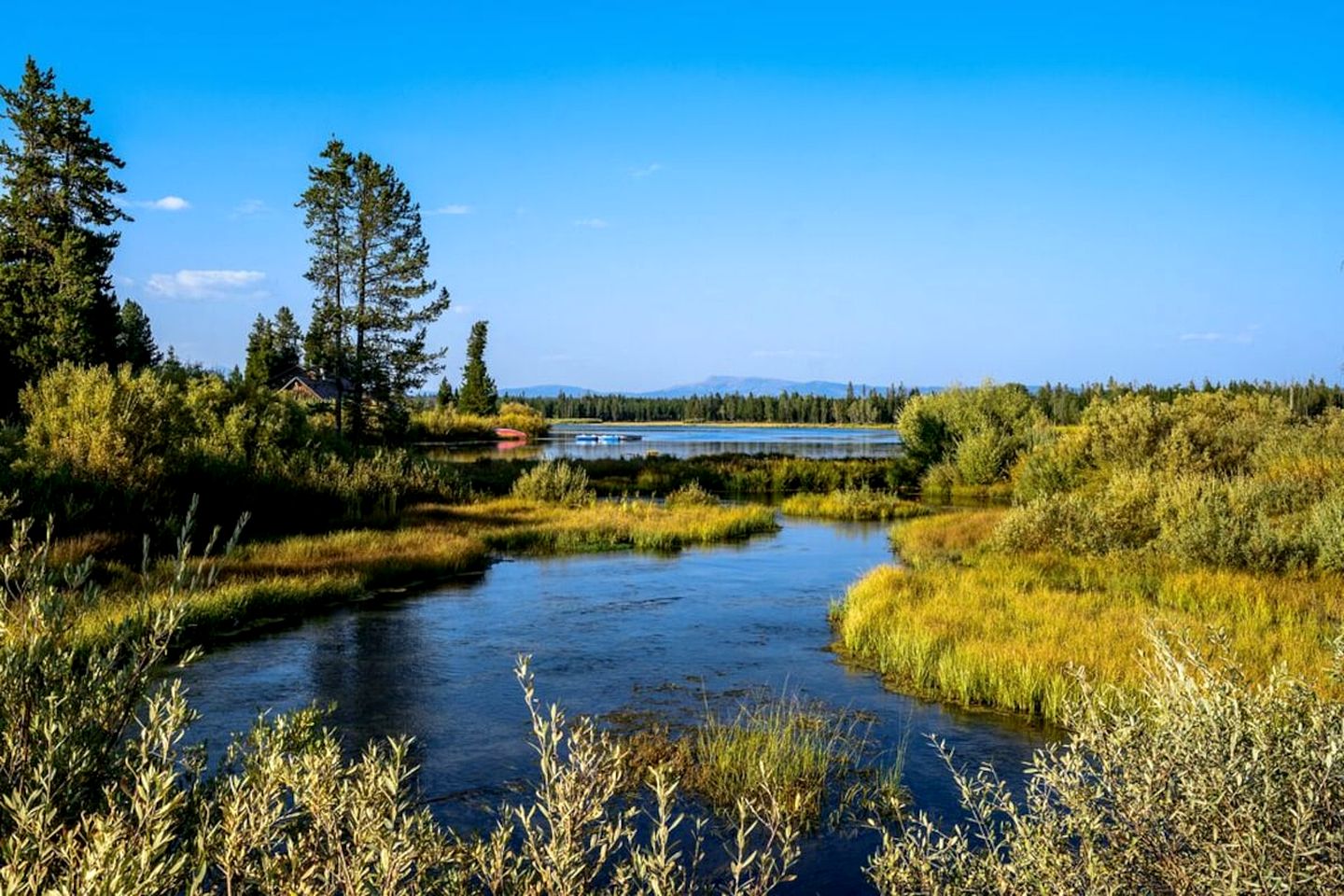 Spacious Log Cabin Retreat with Game Room & Hot Tub Near Island Park, Idaho