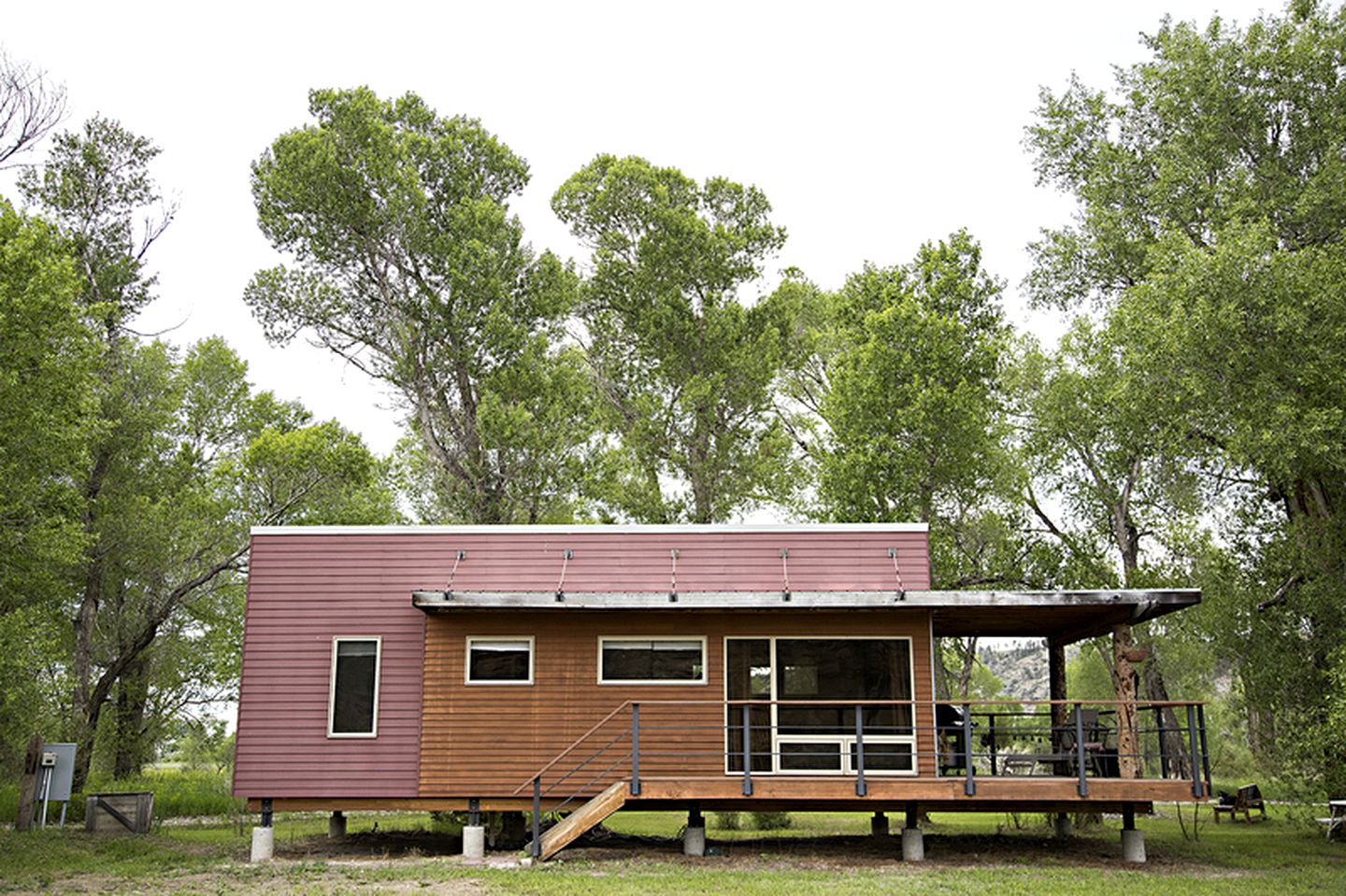 Country Cabin on the Yellowstone River in Montana