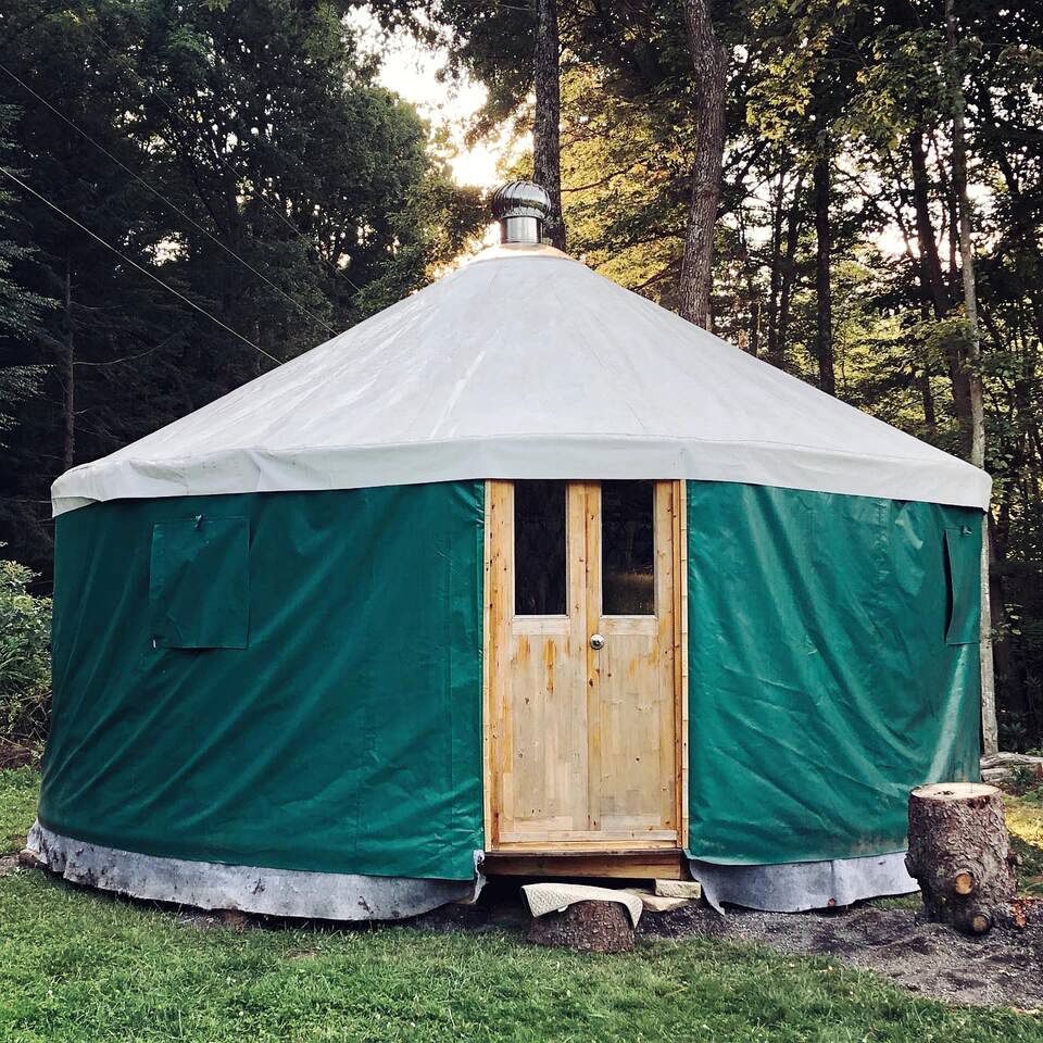 Charming Yurt Rental Nestled in the Forest near Friendsville, Maryland