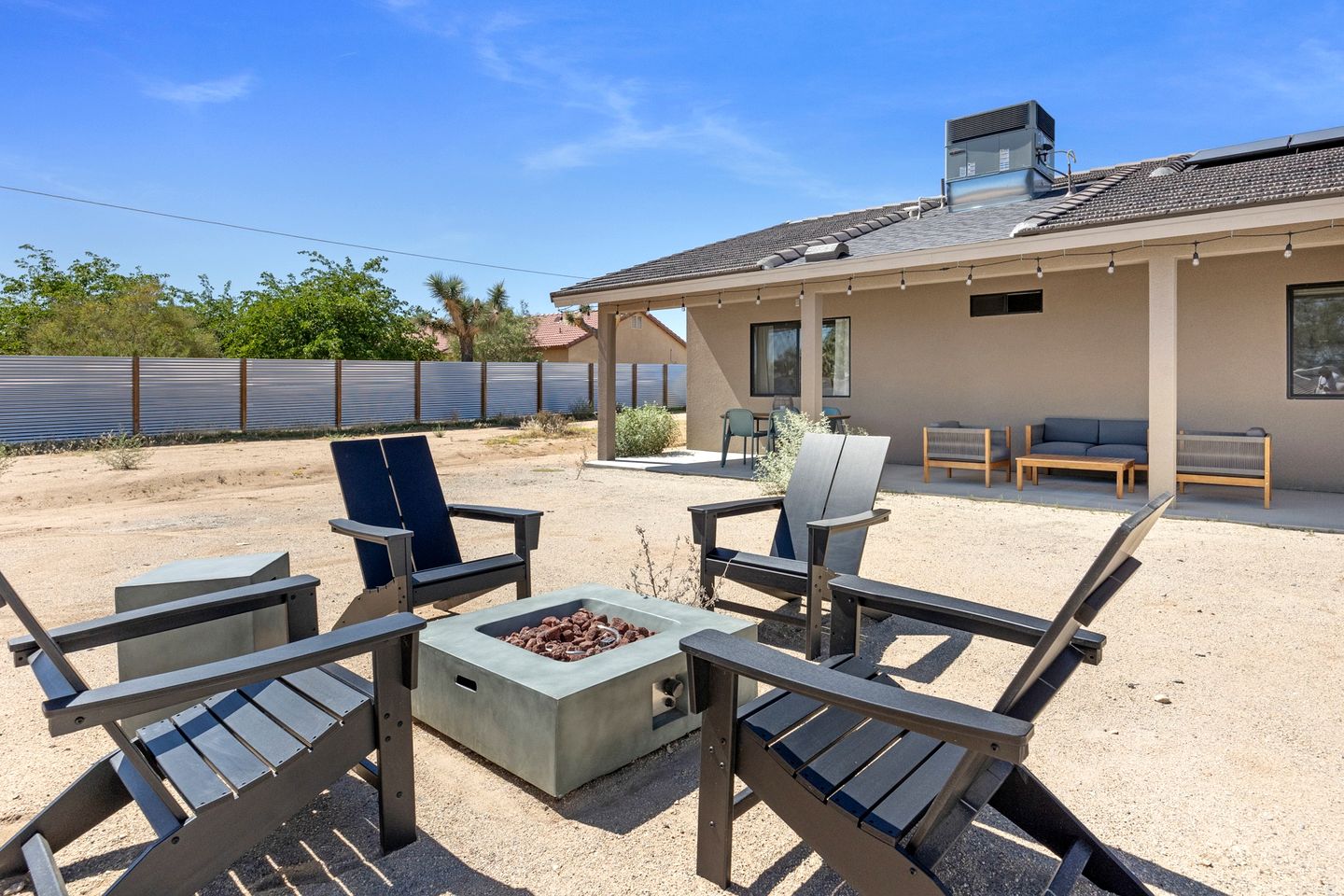 Fantastic Vacation Rental with Fire Pit and Gorgeous Desert Views in Yucca Valley, California