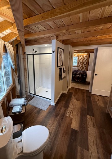 Yurts (United States of America, Carson, Washington)