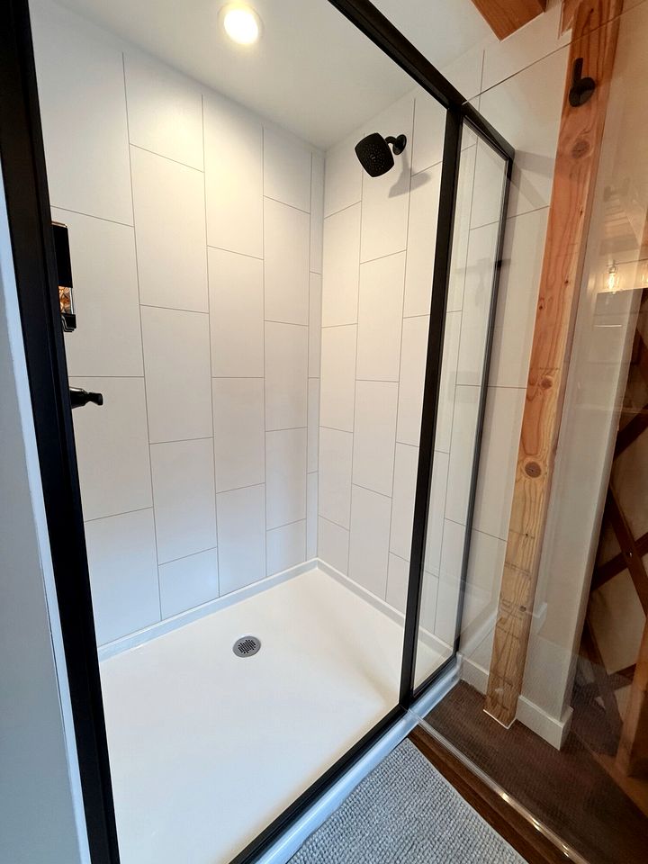 Modern Luxury Yurt with Firepit Table & Skylit Dome near Carson, Washington