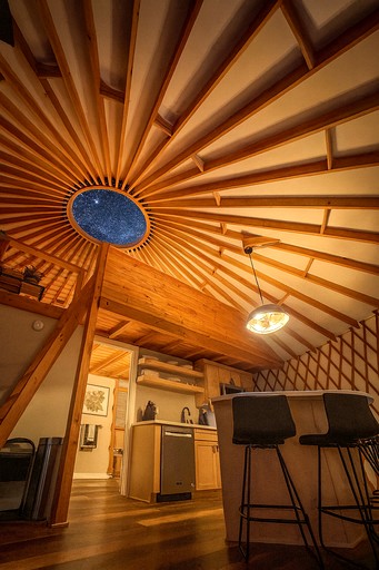 Yurts (United States of America, Carson, Washington)