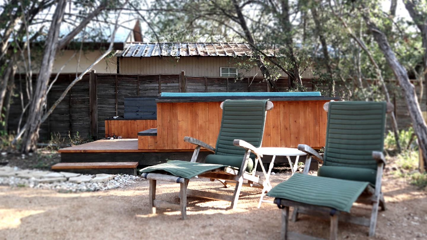 Colorful and Fully Equipped Yurt by Lake Travis For an Unforgettable Lakeway Glamping Escape, Texas