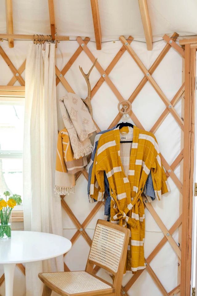 Colorful and Fully Equipped Yurt by Lake Travis For an Unforgettable Lakeway Glamping Escape, Texas