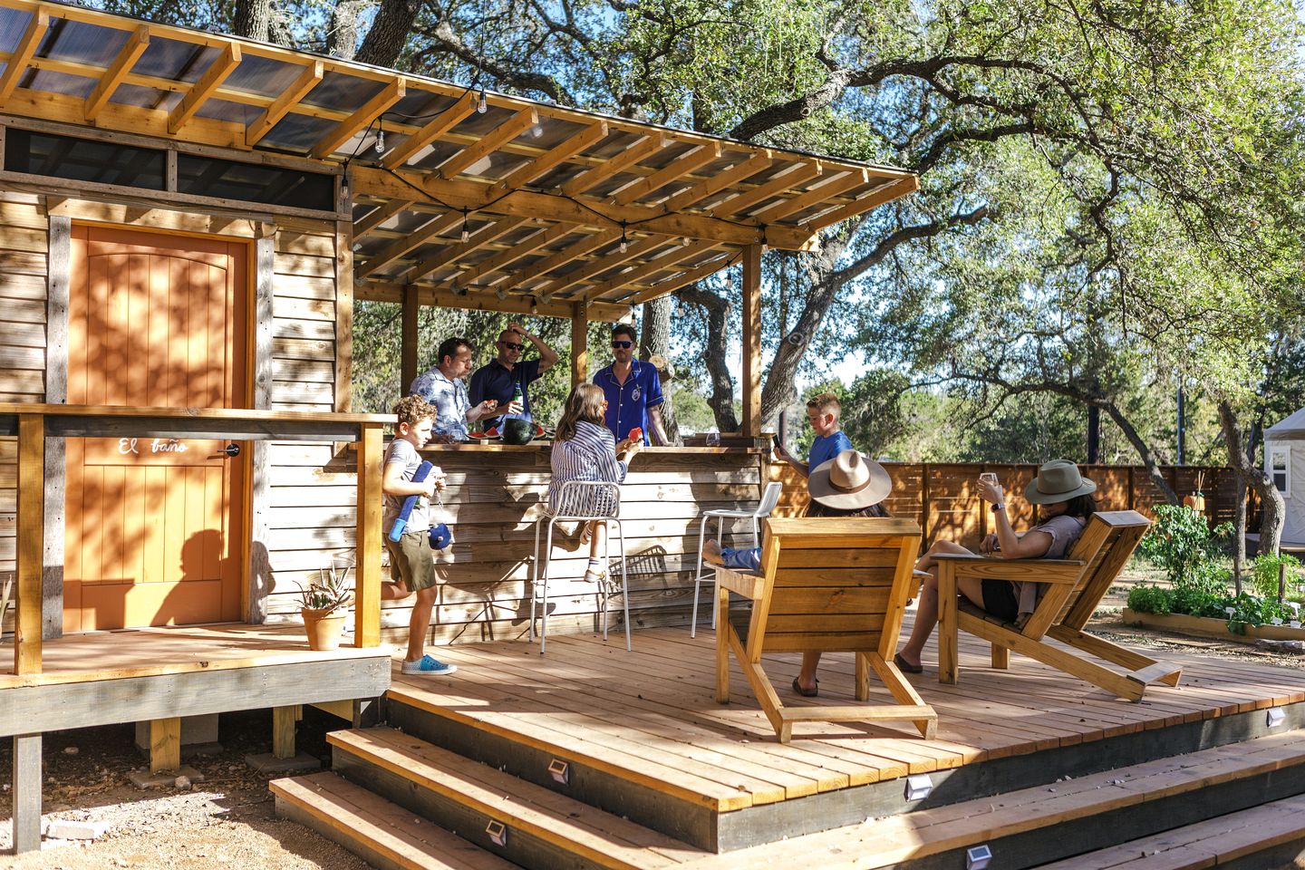 The Macaw Yurt in Lakeway, TX