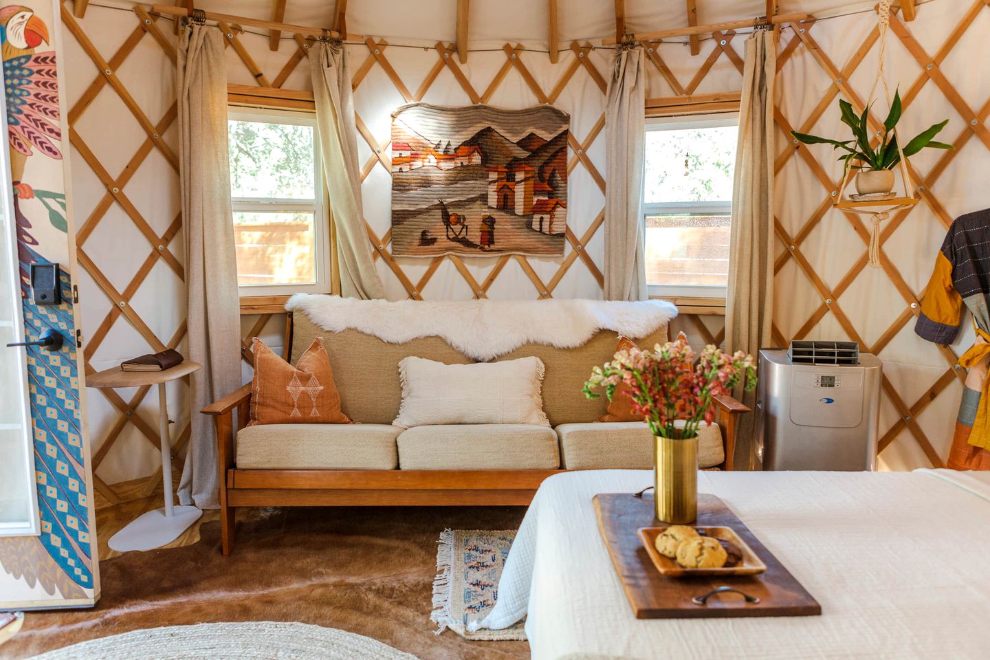 The Macaw Yurt in Lakeway, TX