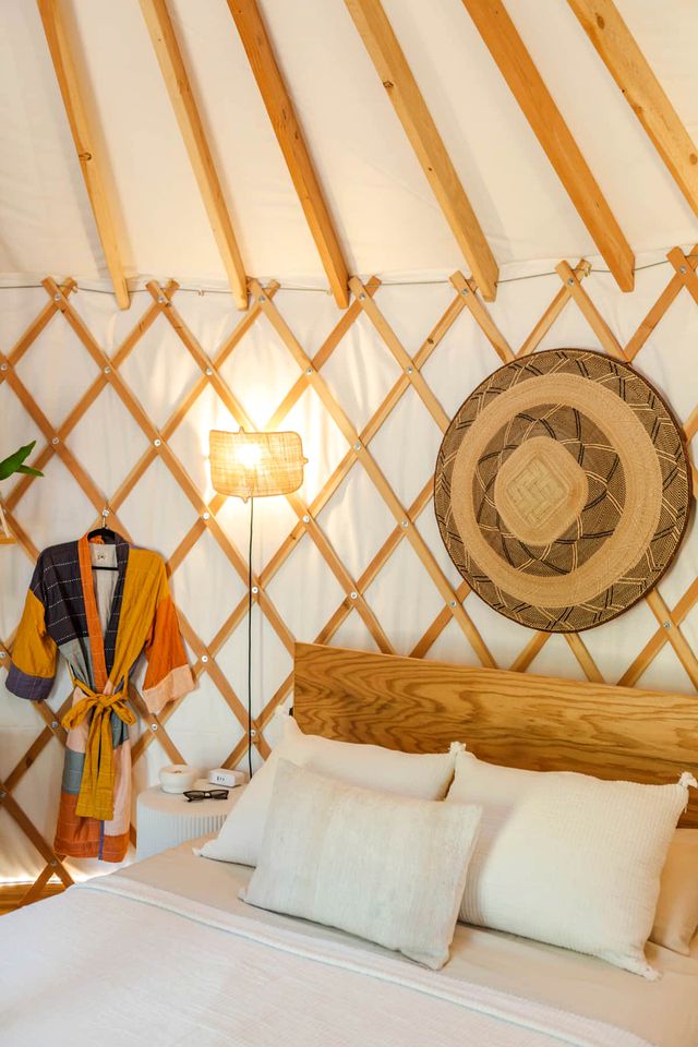 The Macaw Yurt in Lakeway, TX