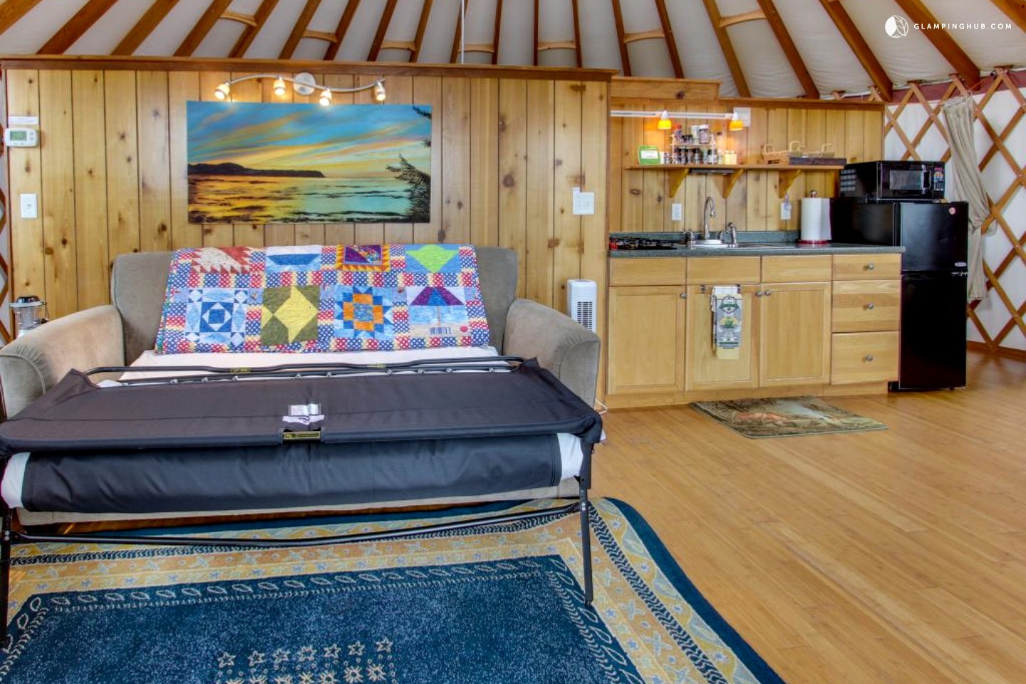 Yurt Rental in Tillamook, Oregon