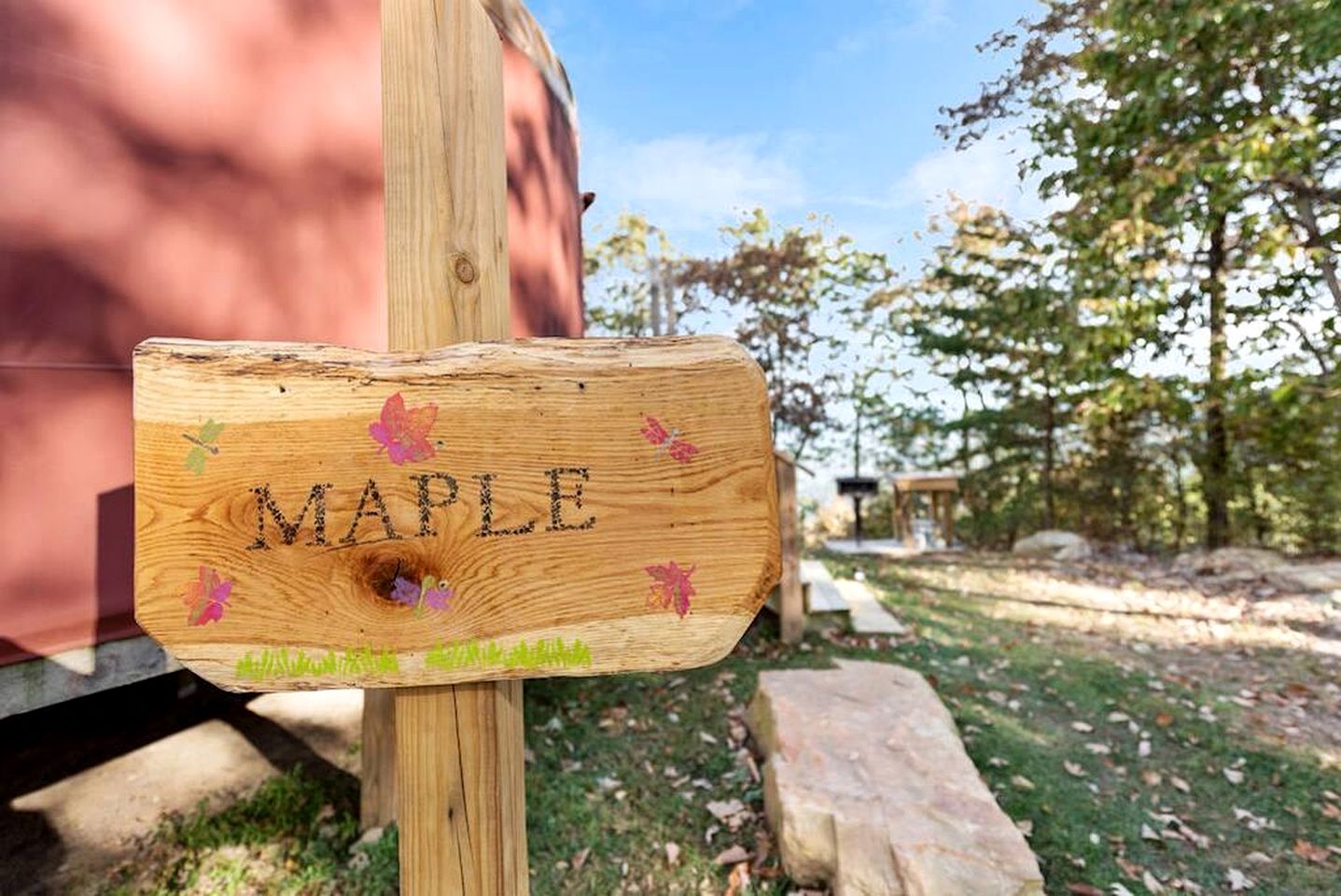Mountaintop Luxury Yurt Rental for Georgia Glamping