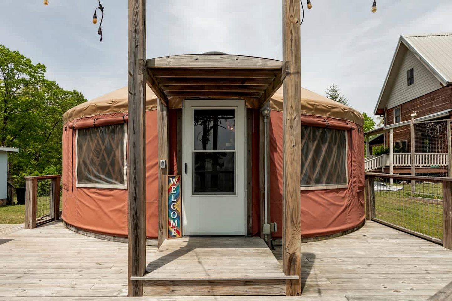 Lookout Mountain Yurt Rental for a Glamping Nature Escape