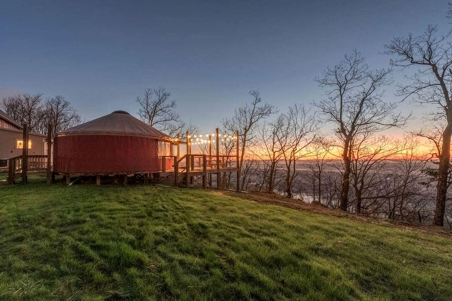 Lookout Mountain Yurt Rental for a Glamping Nature Escape